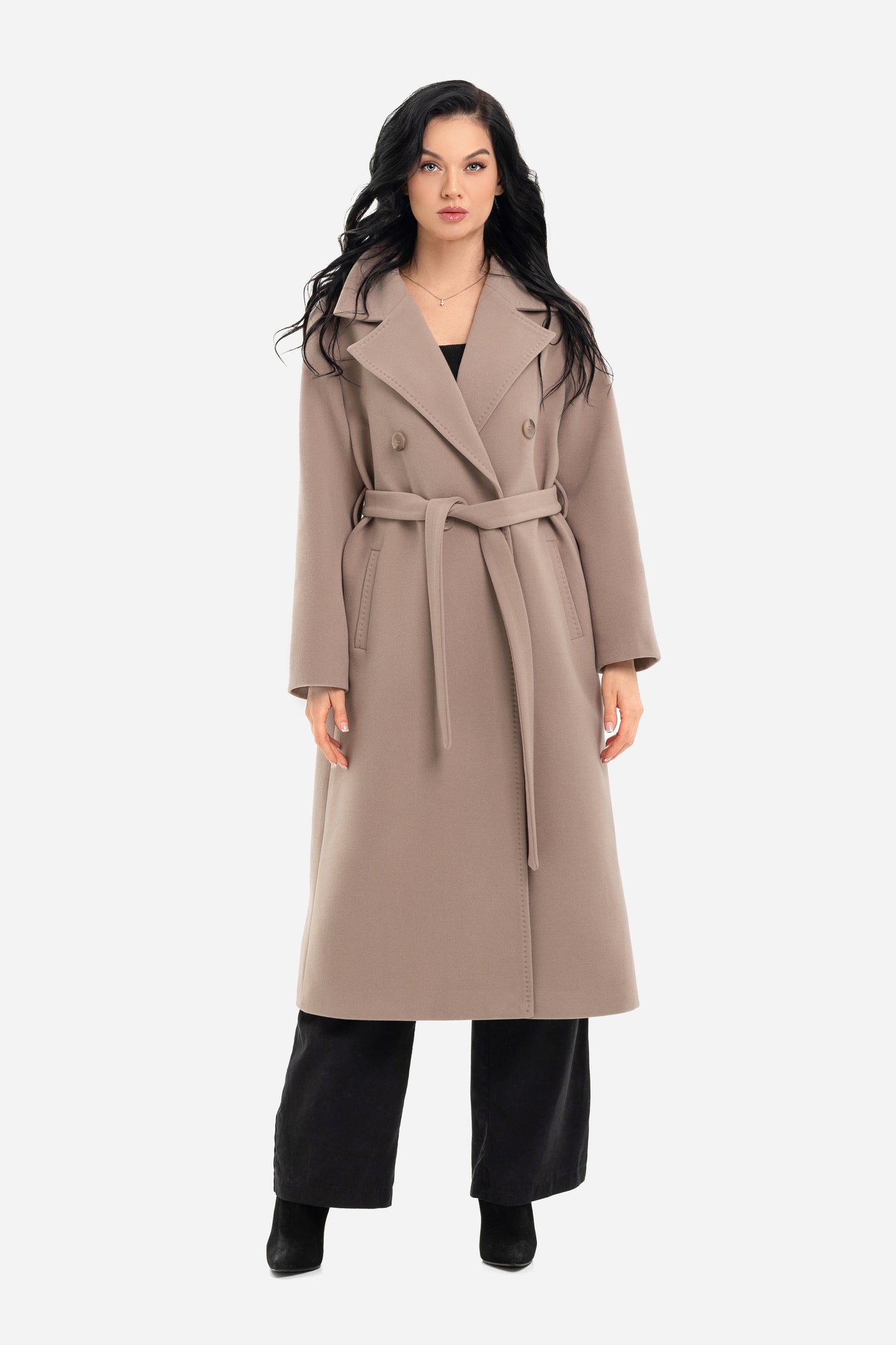 Long oversized coat