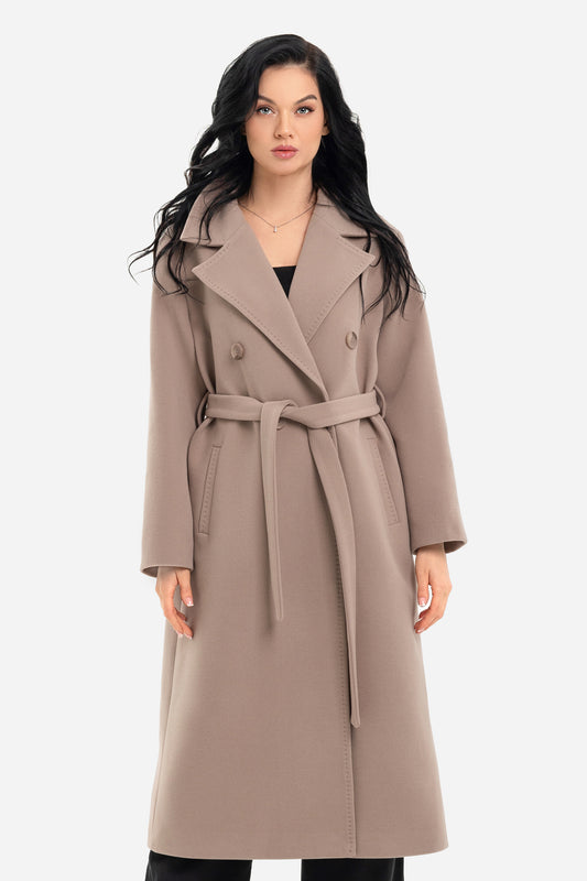 Long oversized coat