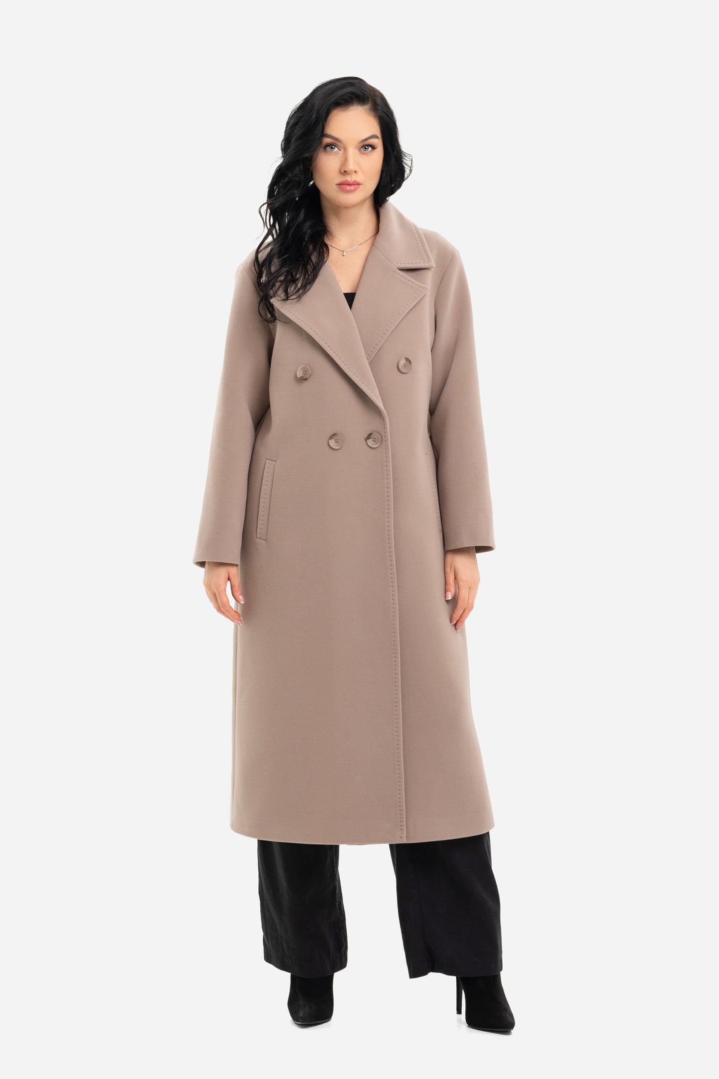 Long oversized coat