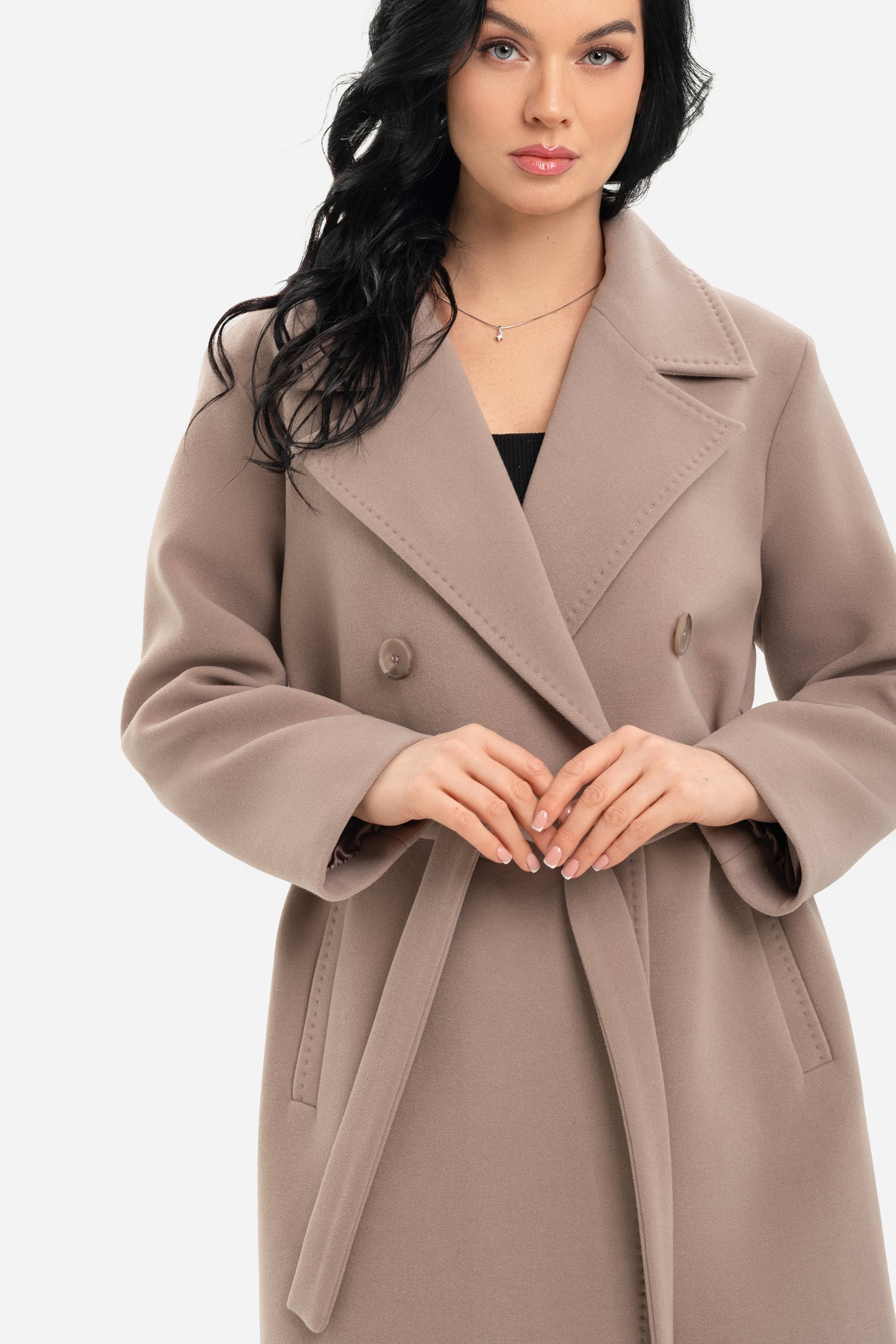 Long oversized coat