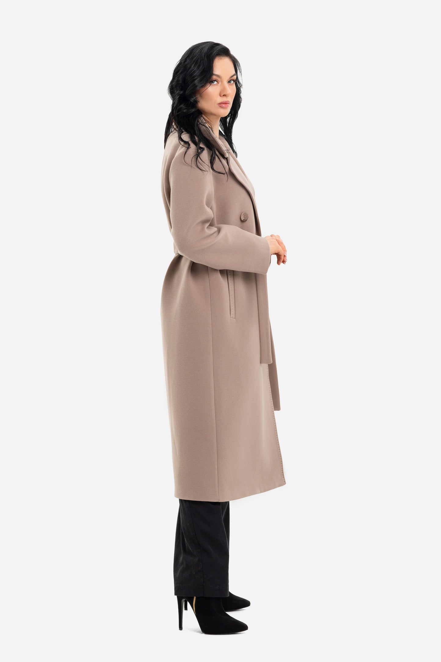 Long oversized coat