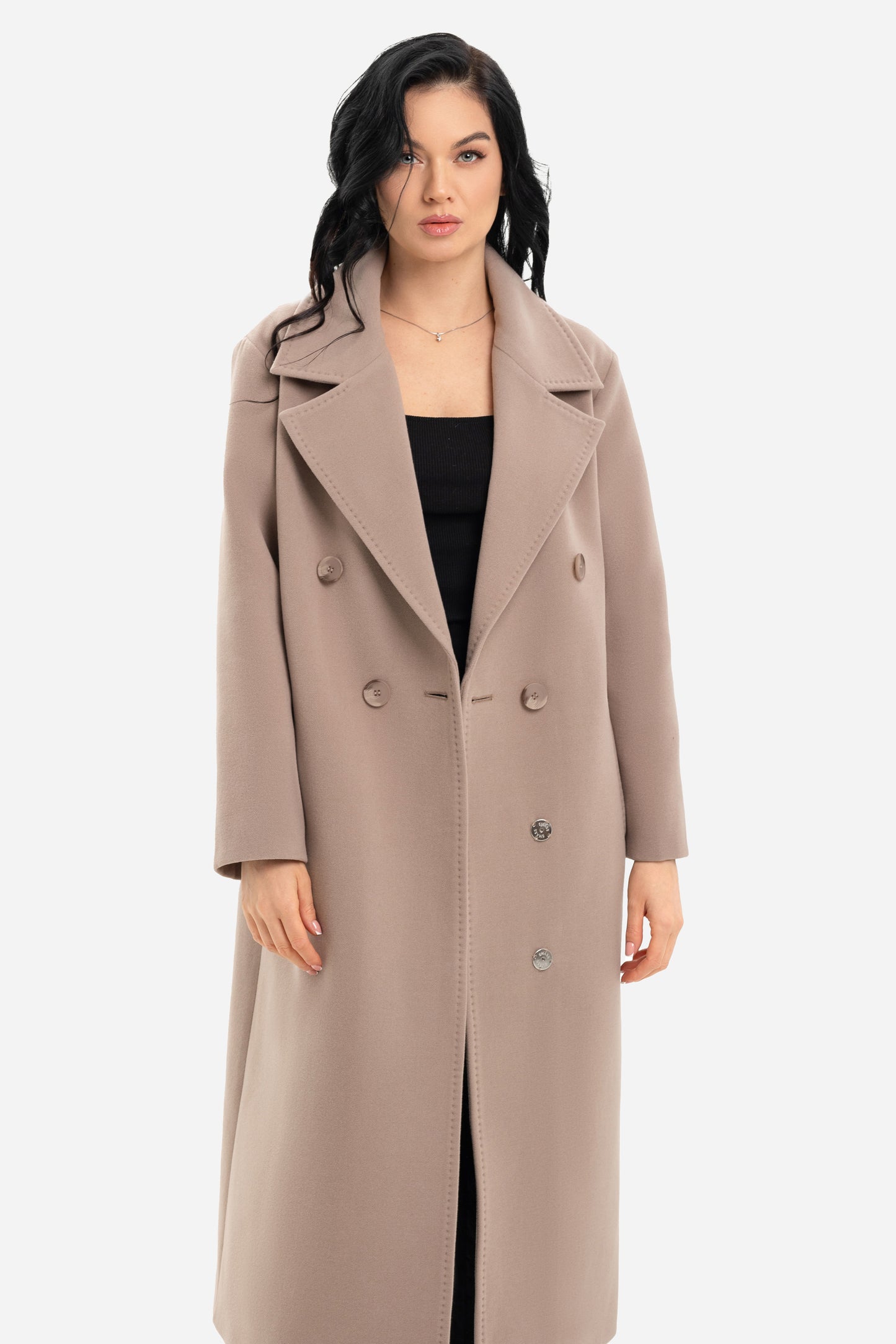 Long oversized coat