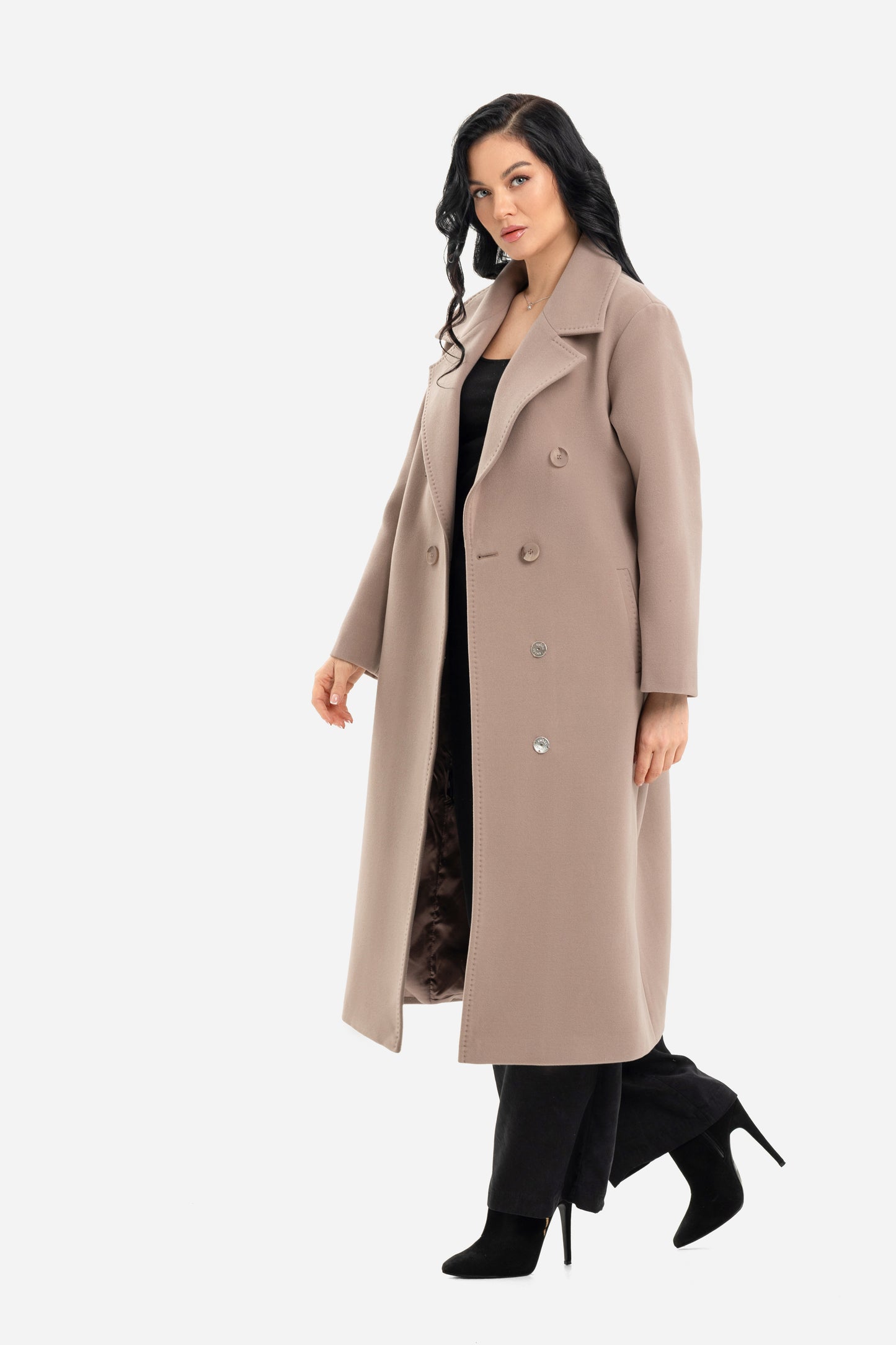 Long oversized coat