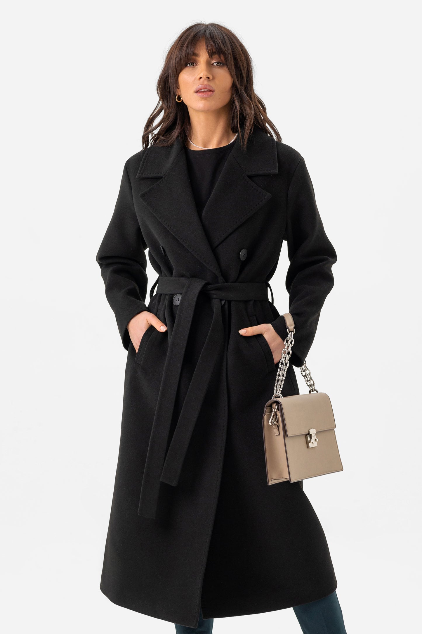 Long oversized coat