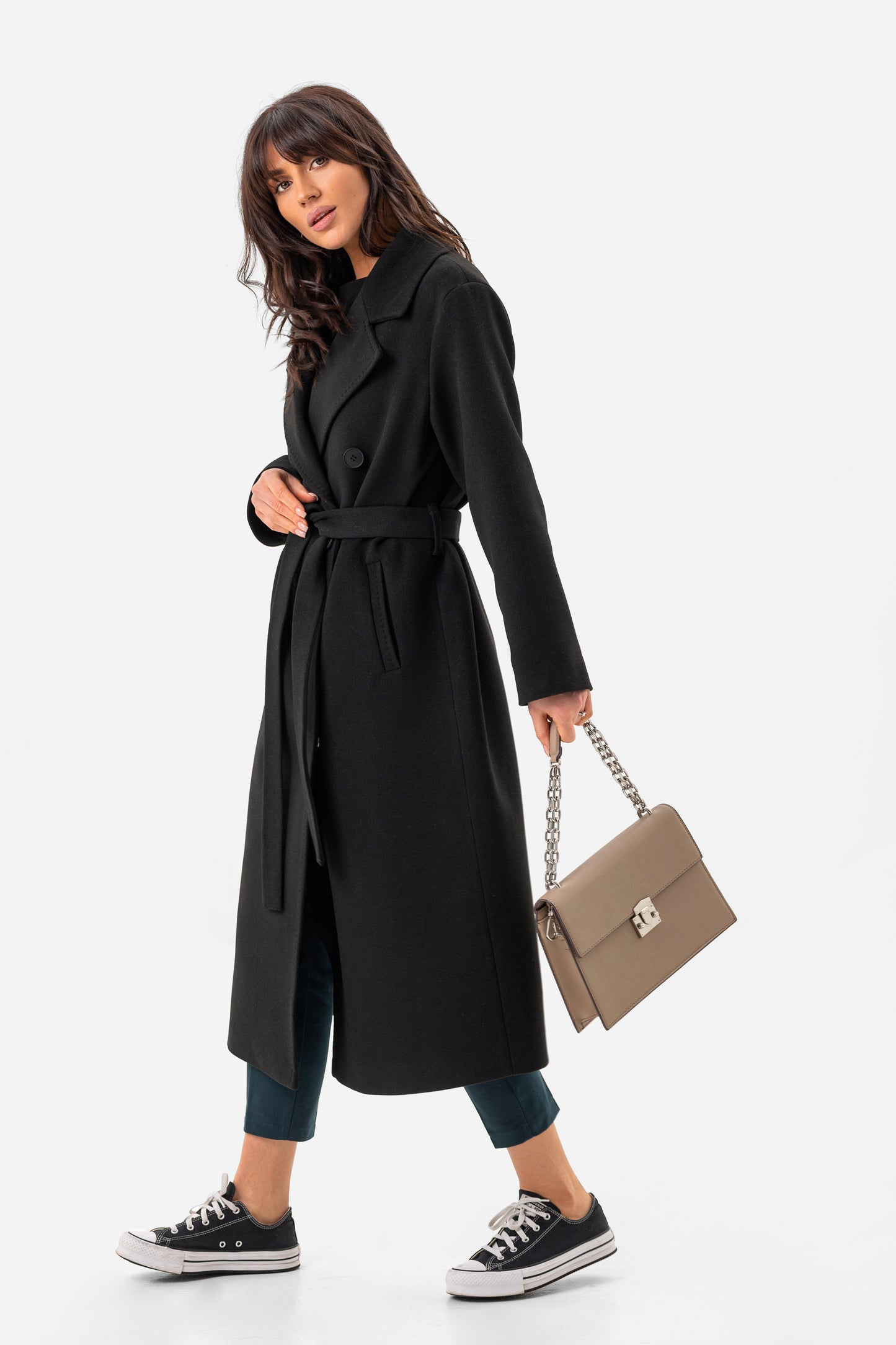 Long oversized coat