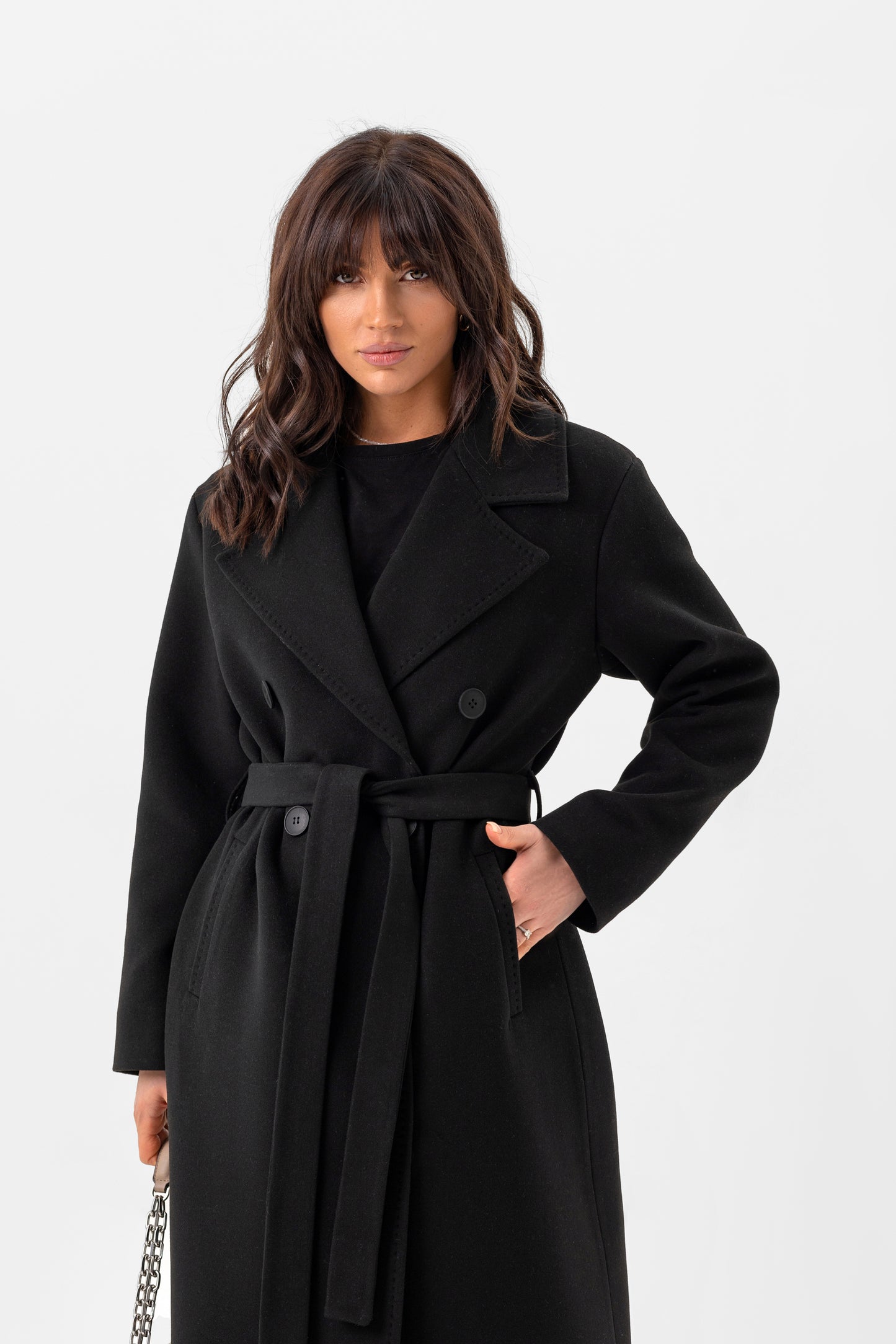 Long oversized coat