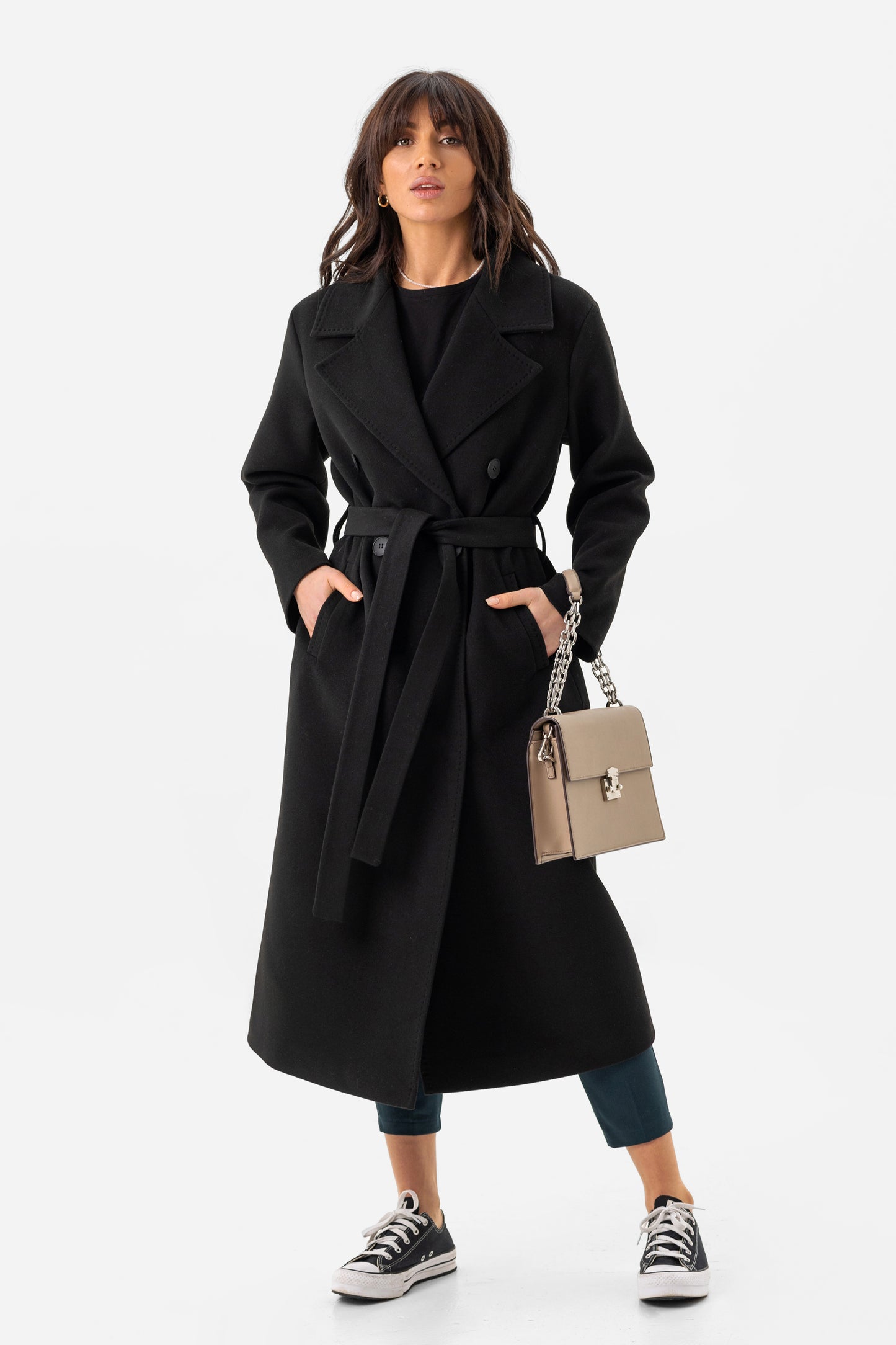 Long oversized coat