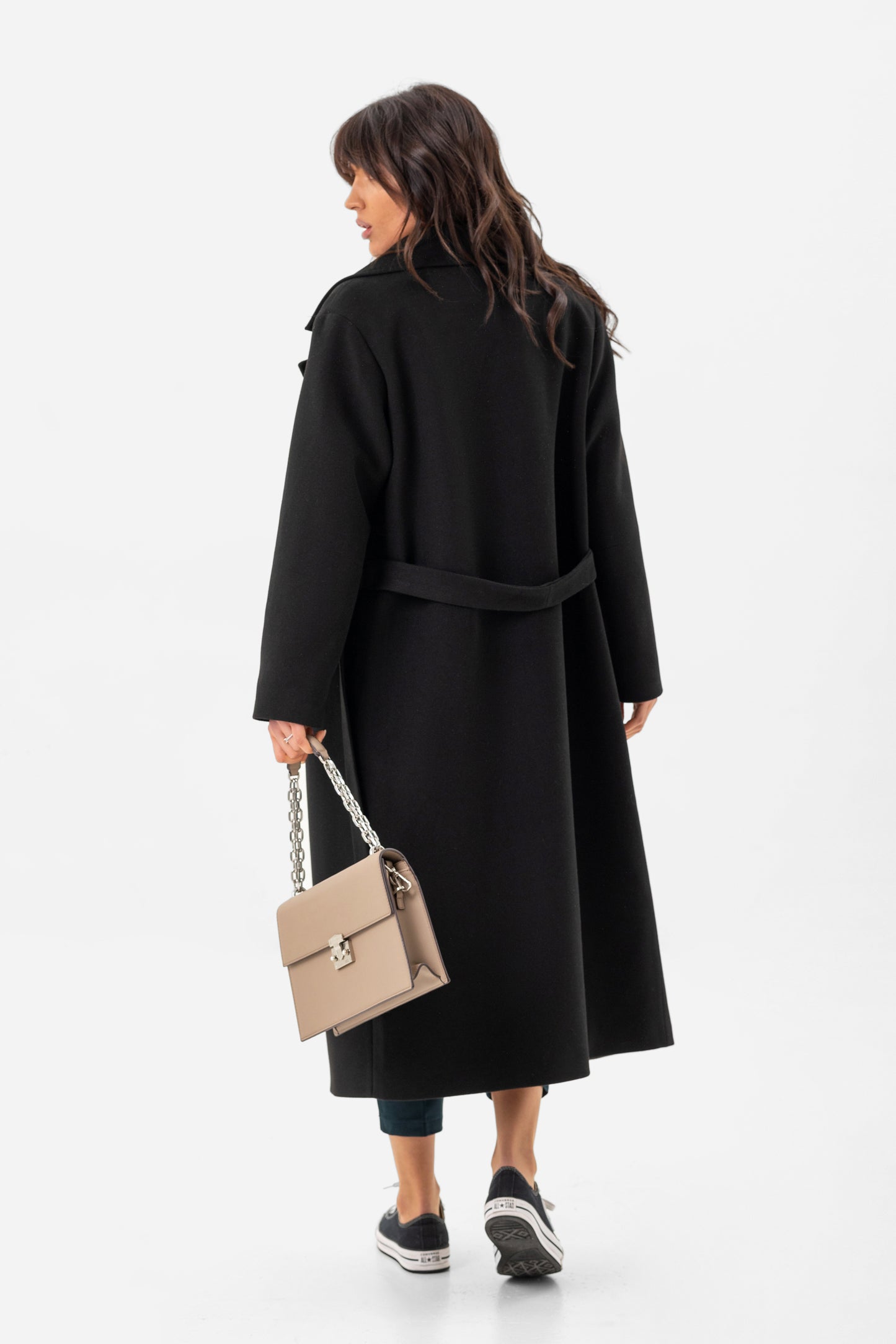 Long oversized coat