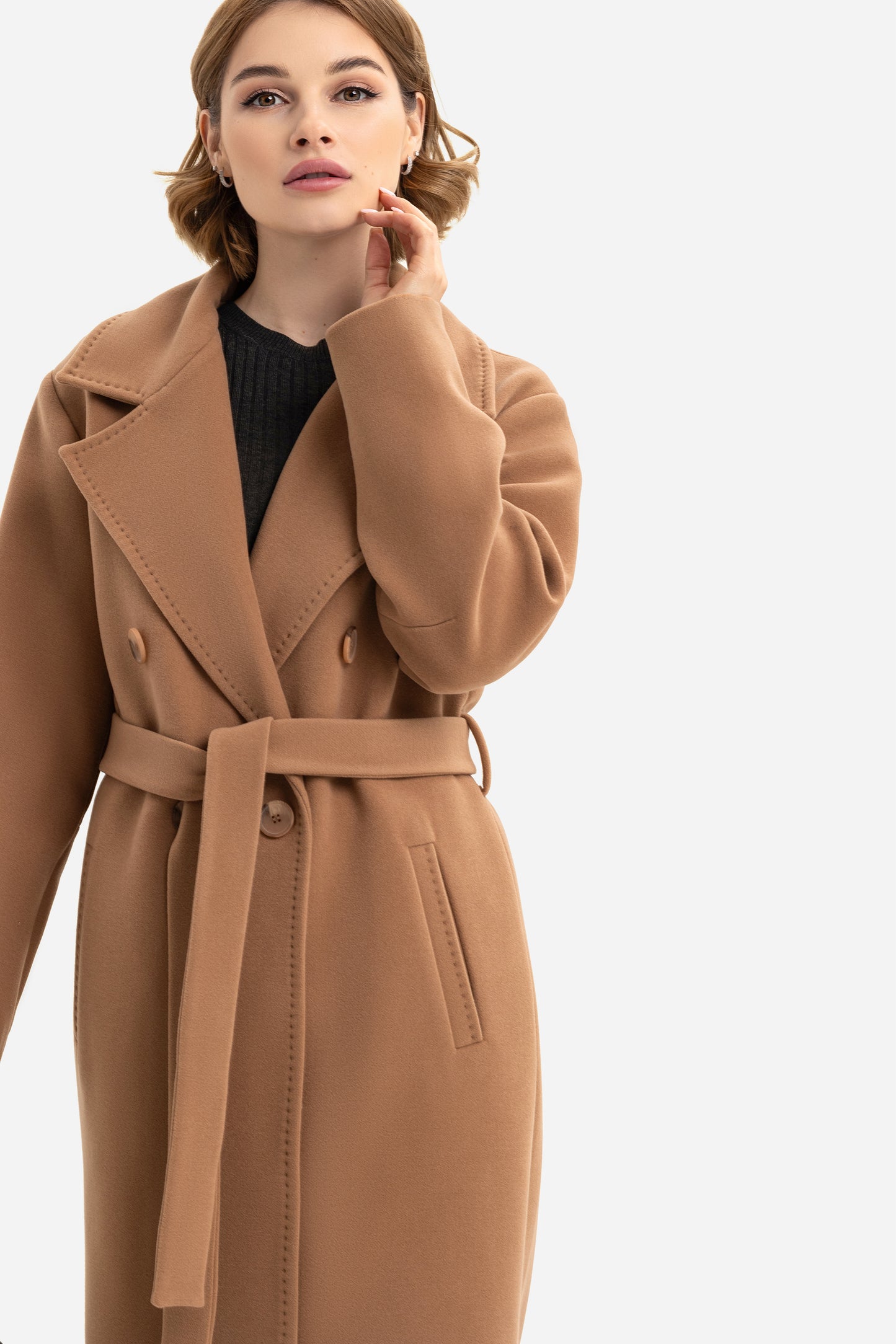 Long oversized coat