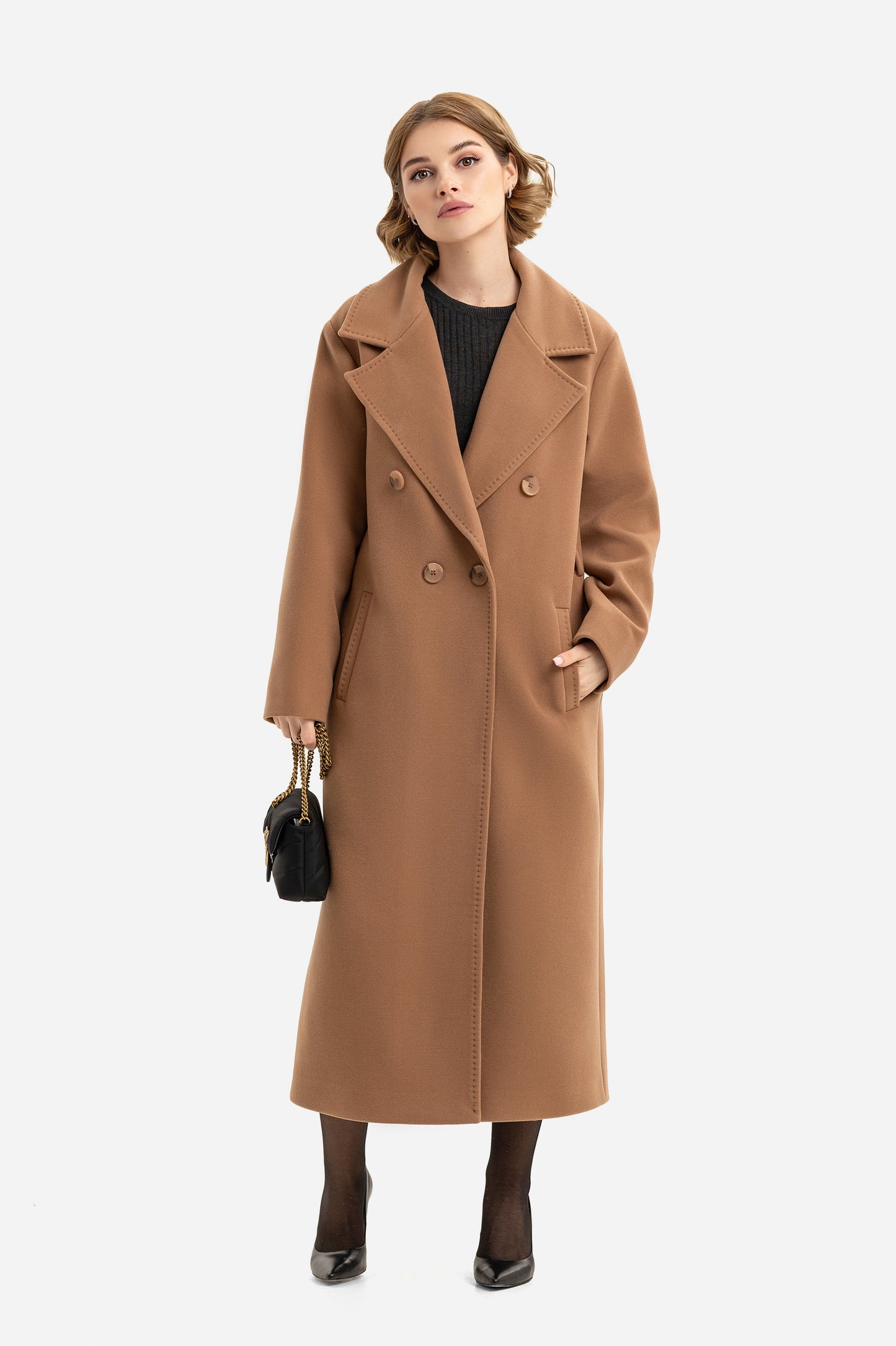 Long oversized coat