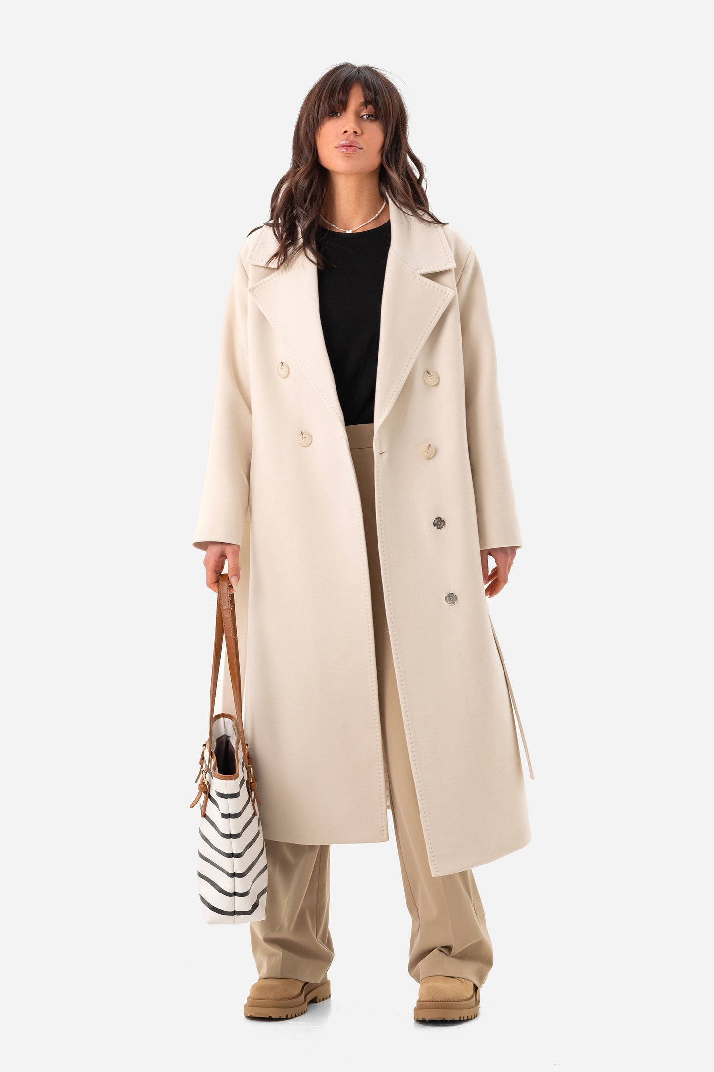 Long oversized coat