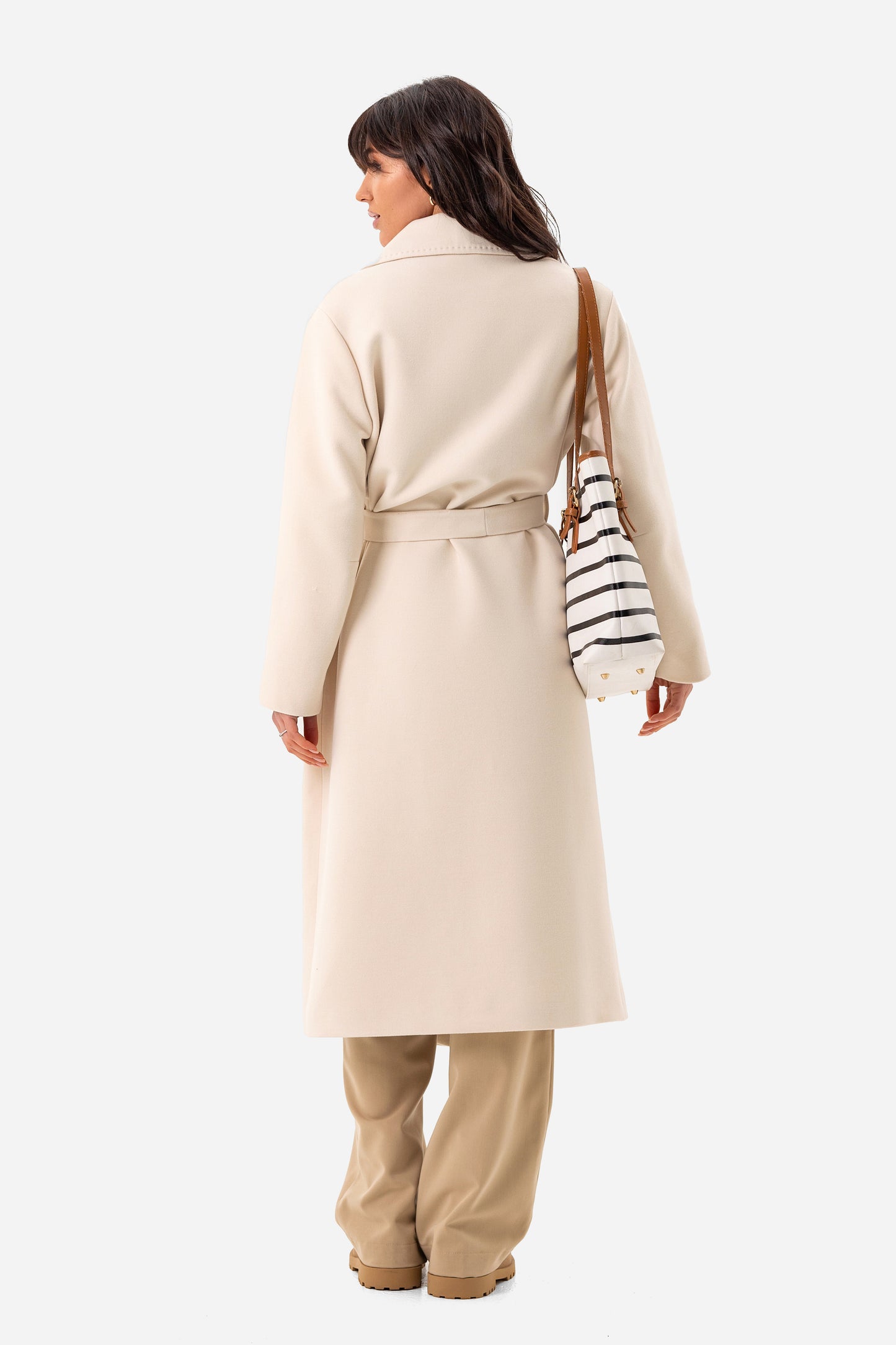 Long oversized coat