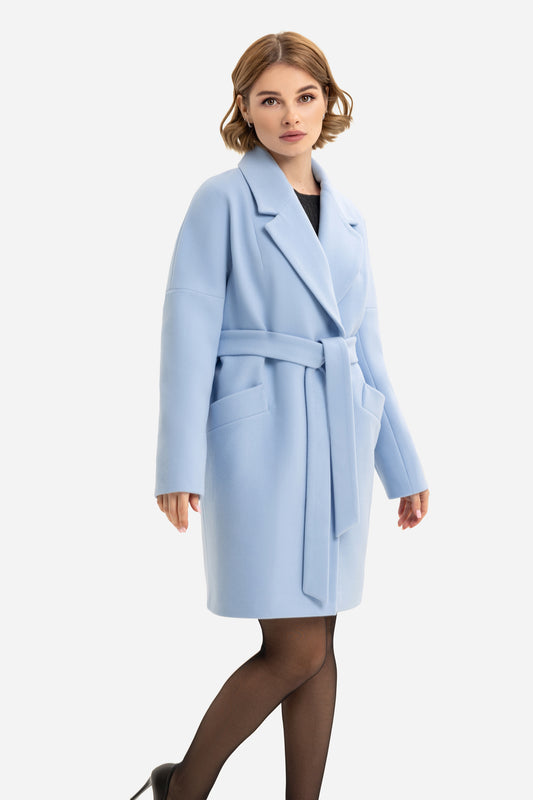 Women's short oversized coat