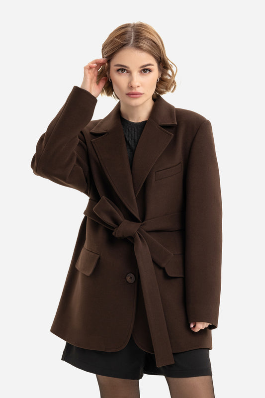Women's short coat-jacket