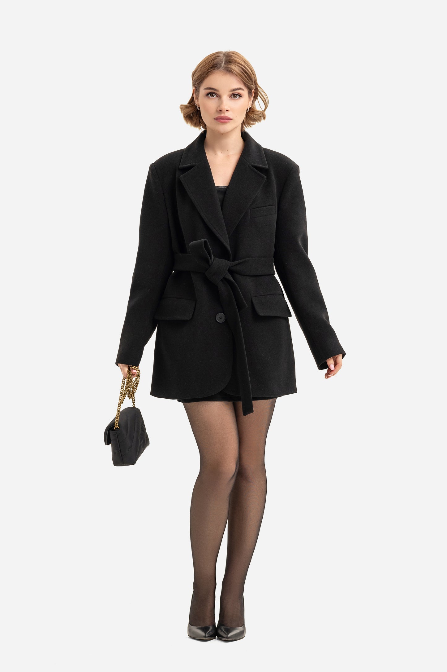 Women's short coat-jacket