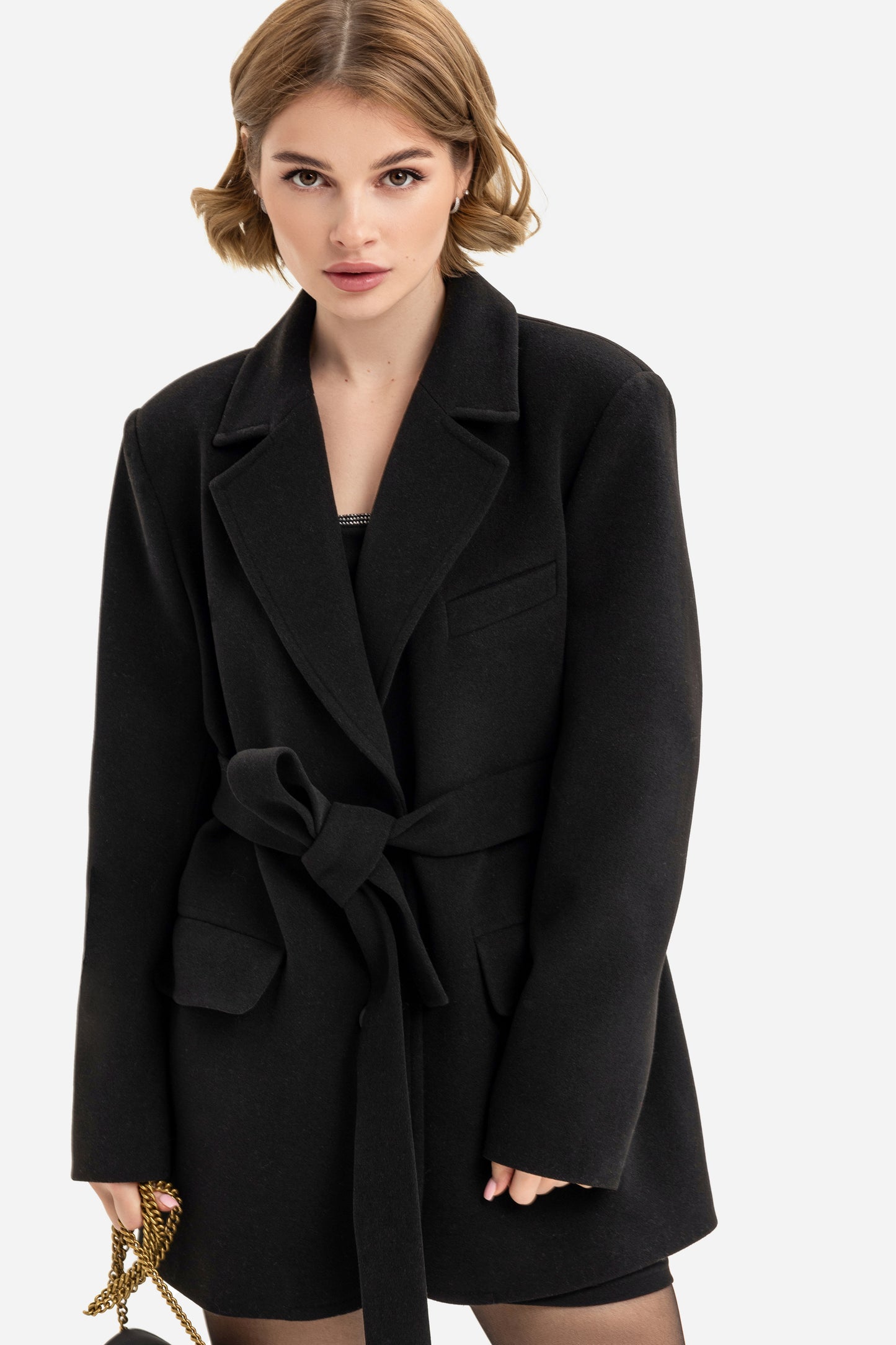 Women's short coat-jacket