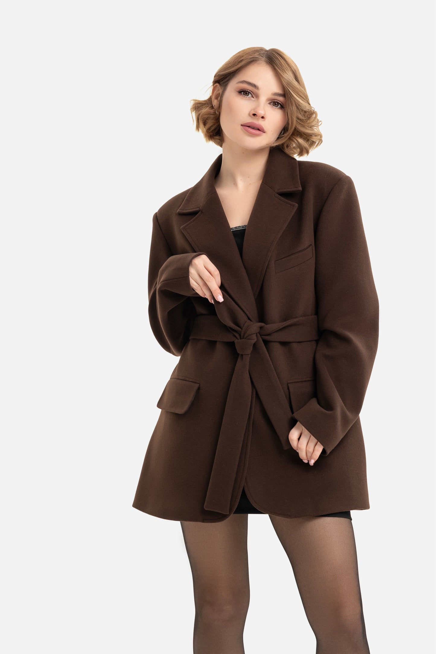Women's short coat-jacket