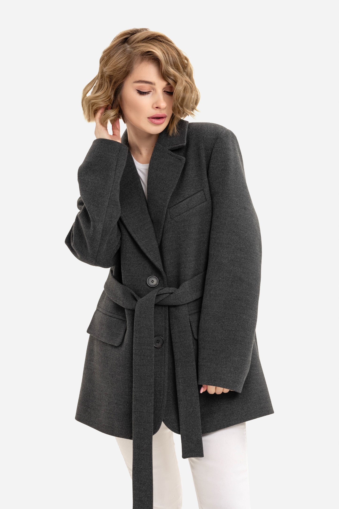 Women's short coat-jacket