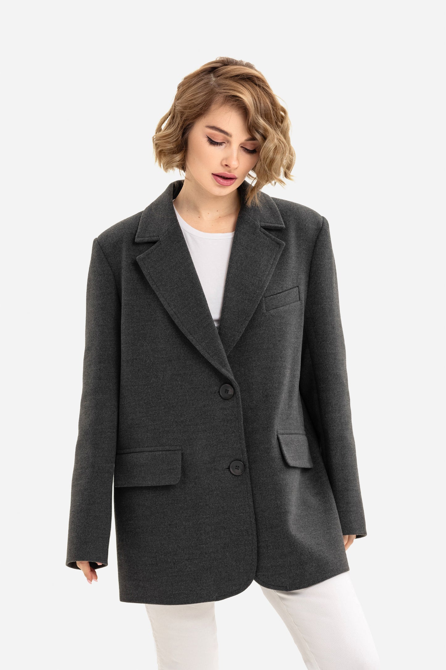 Women's short coat-jacket