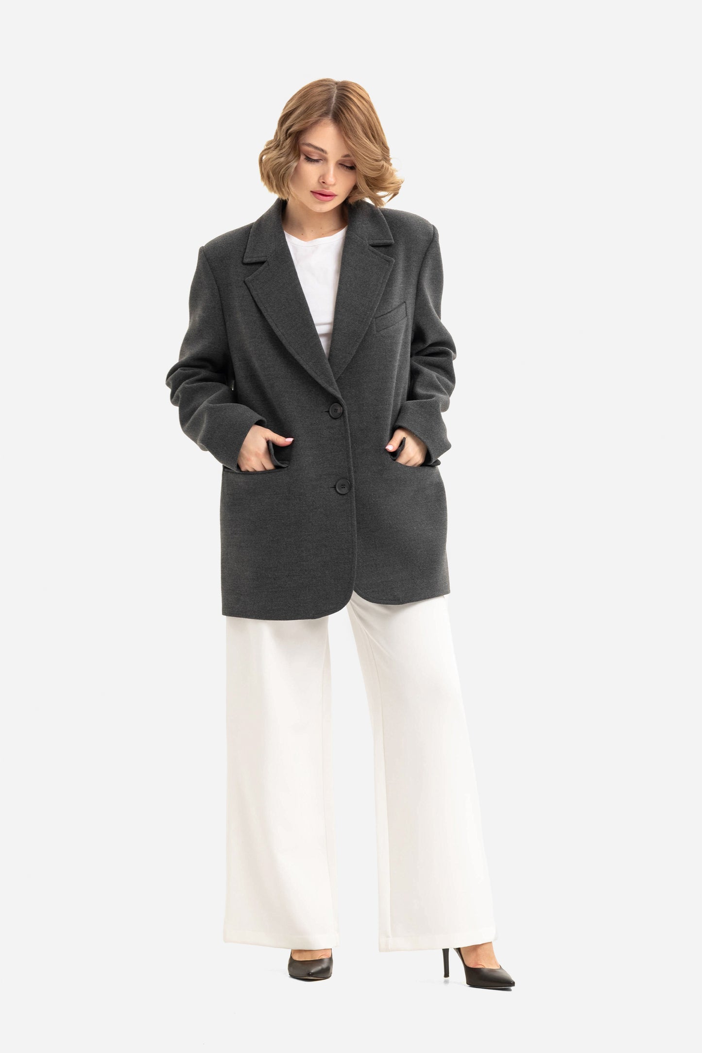 Women's short coat-jacket