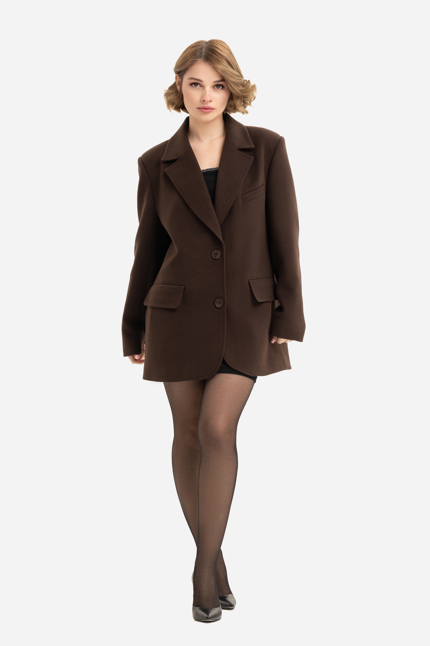 Women's short coat-jacket