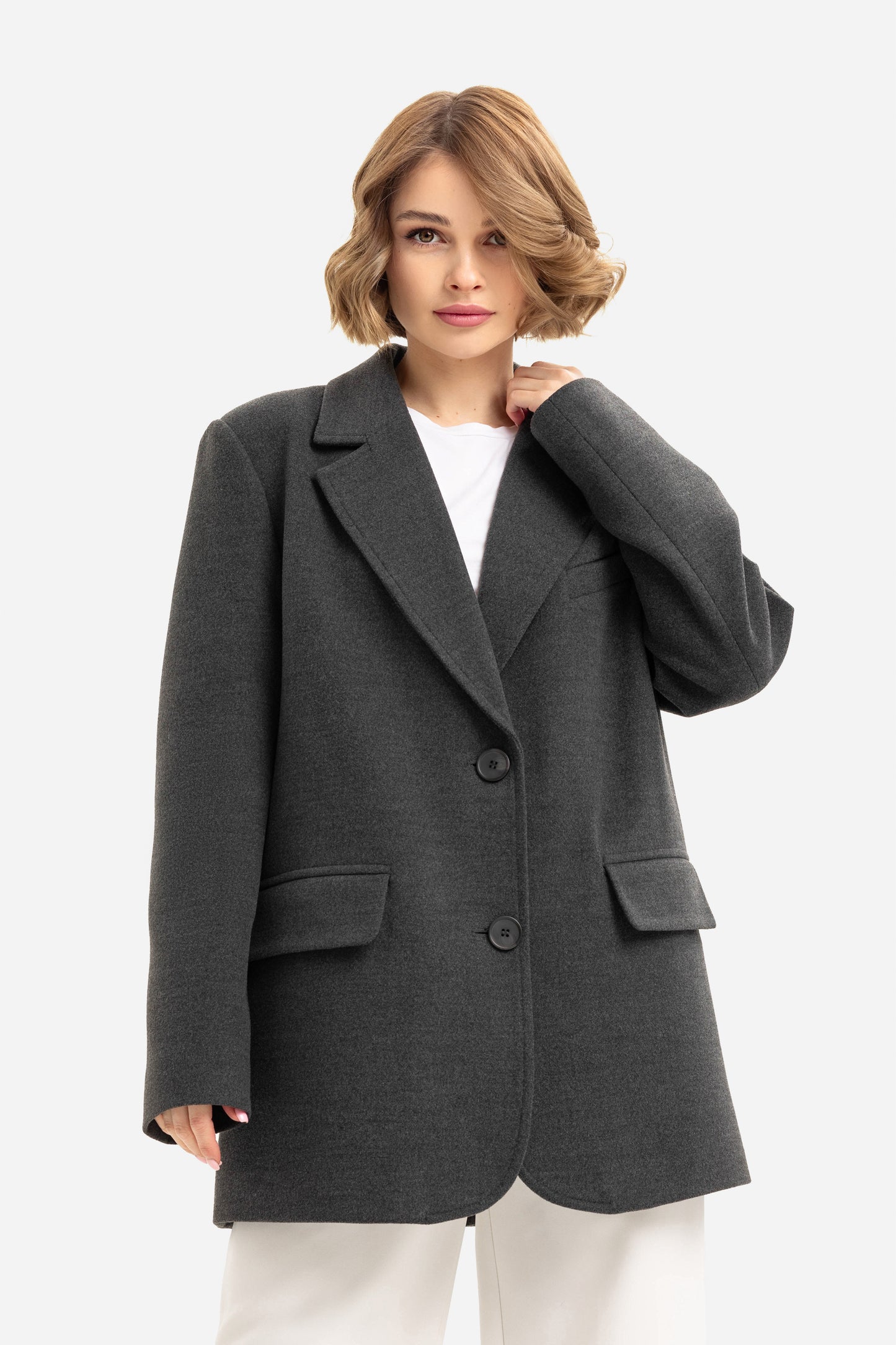 Women's short coat-jacket