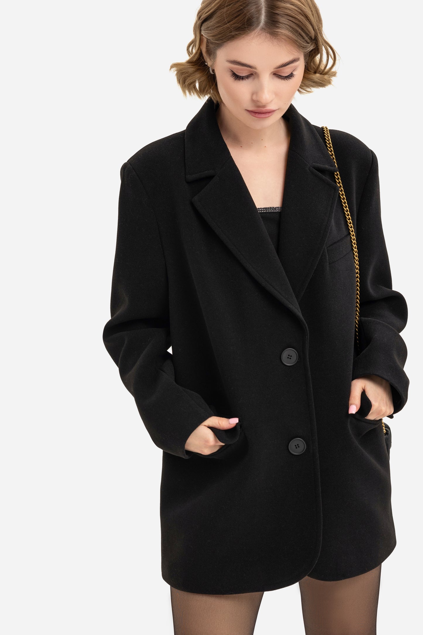 Women's short coat-jacket