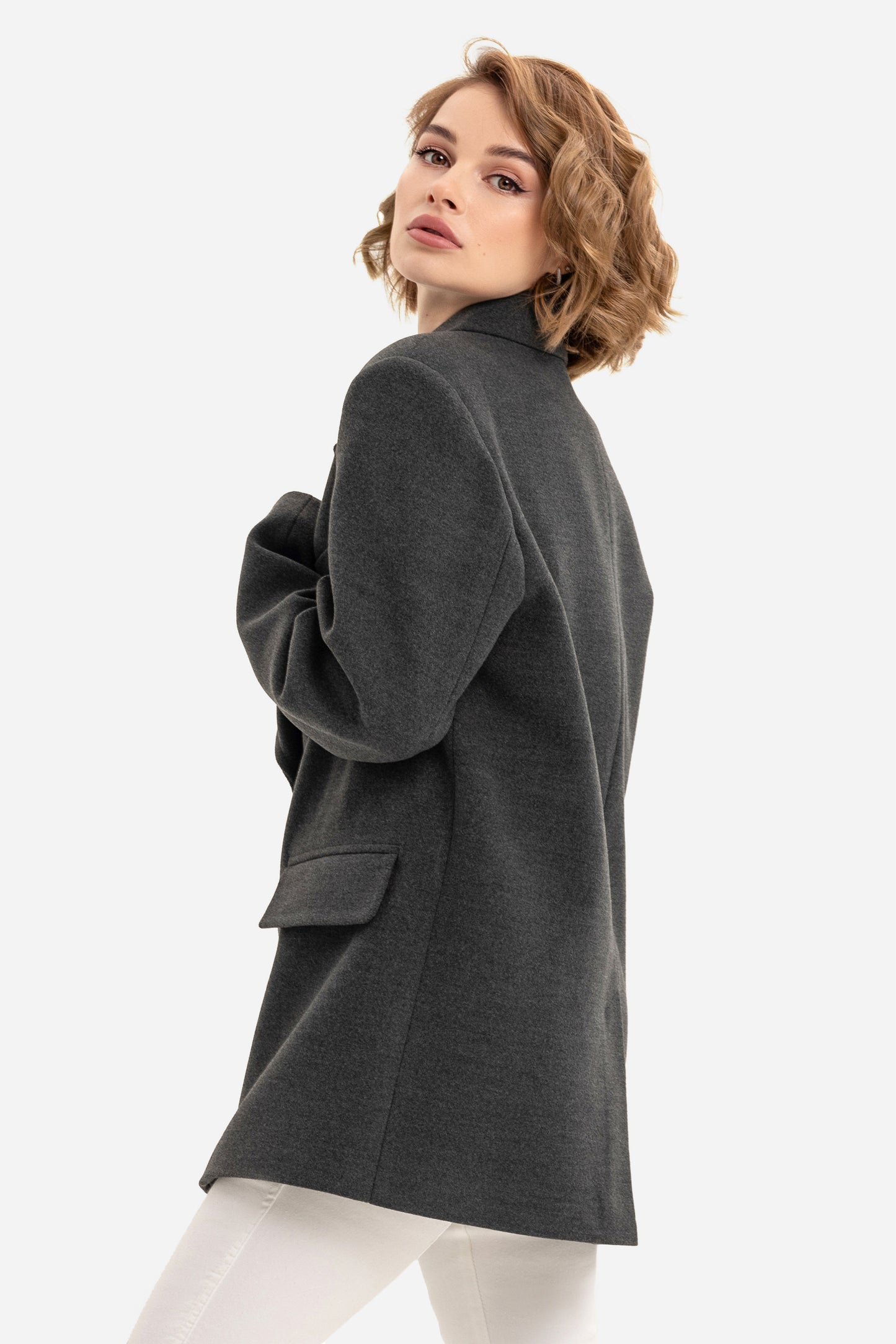 Women's short coat-jacket