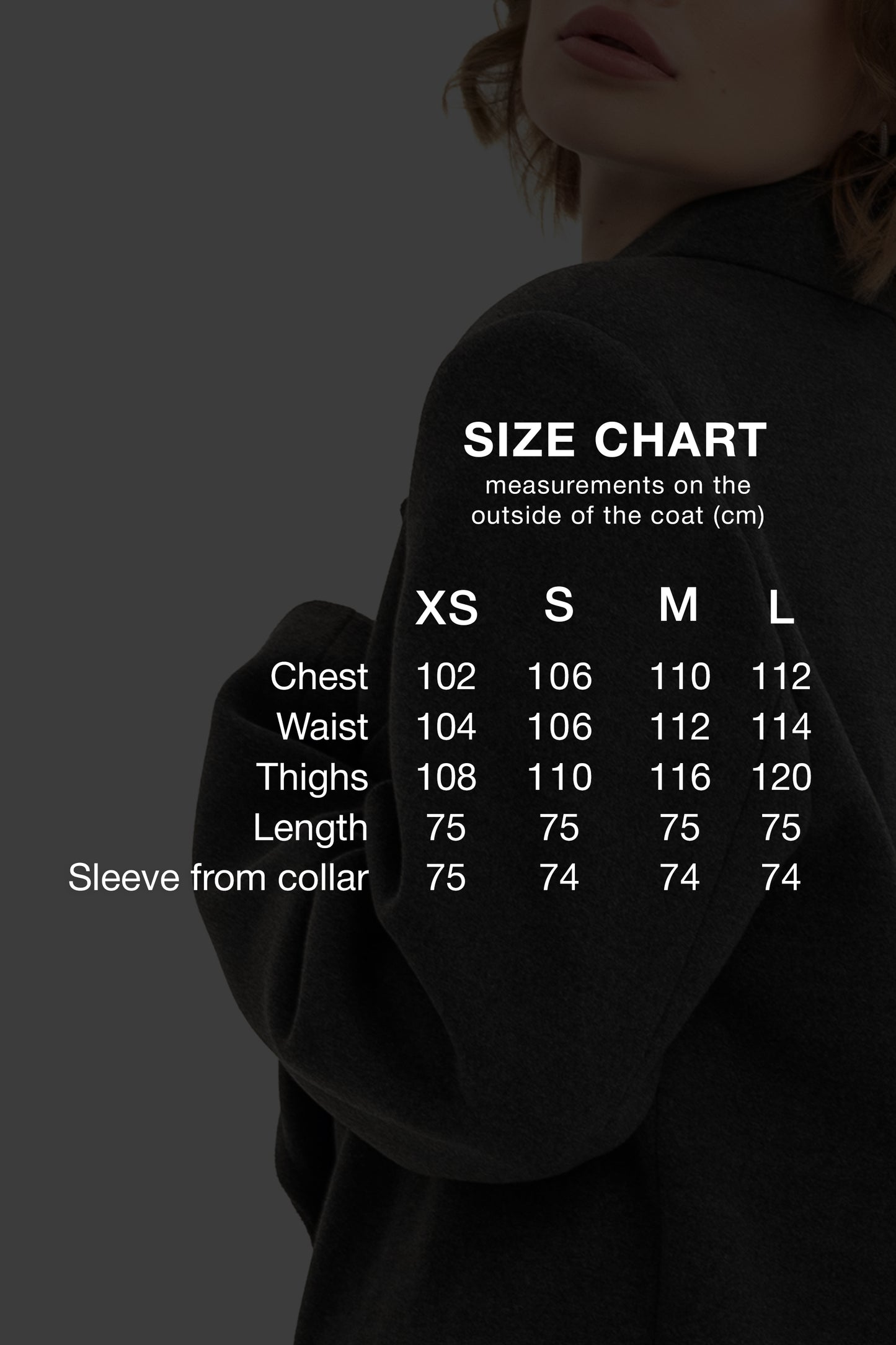 Women's short coat-jacket