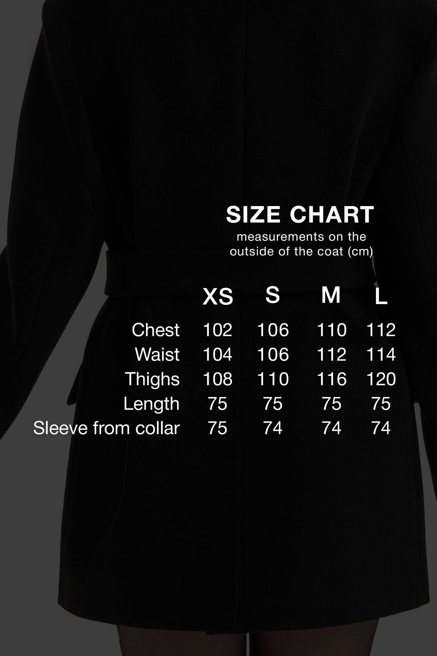 Women's short coat-jacket