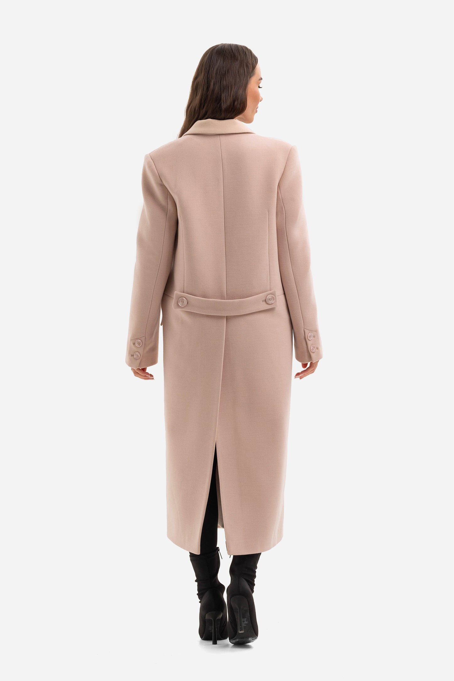 Women's maxi-length coat