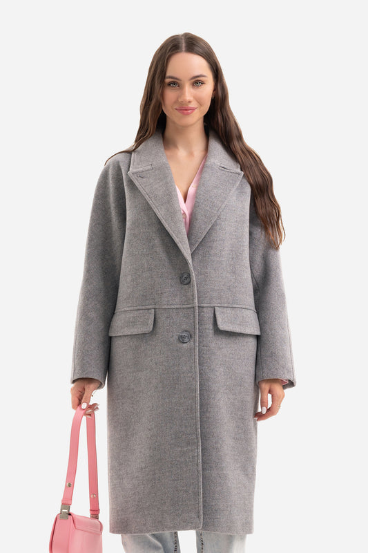 Women's warm textured coat