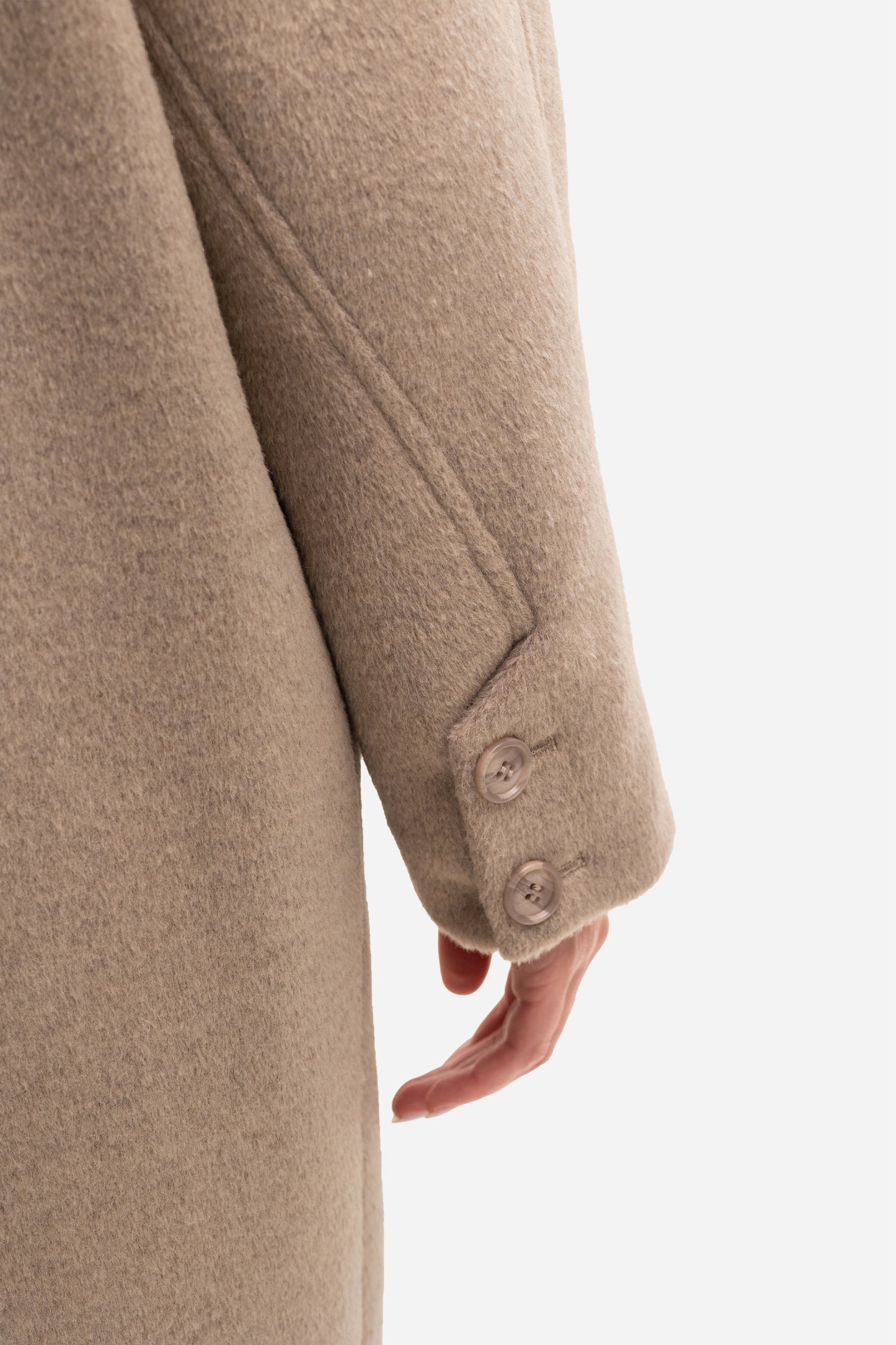 Women's warm textured coat