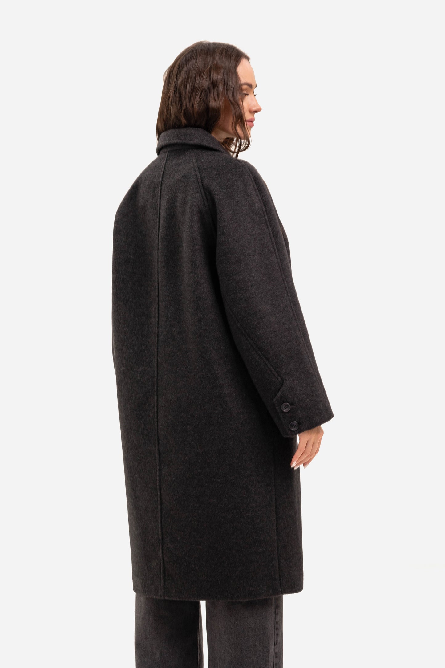 Women's warm textured coat