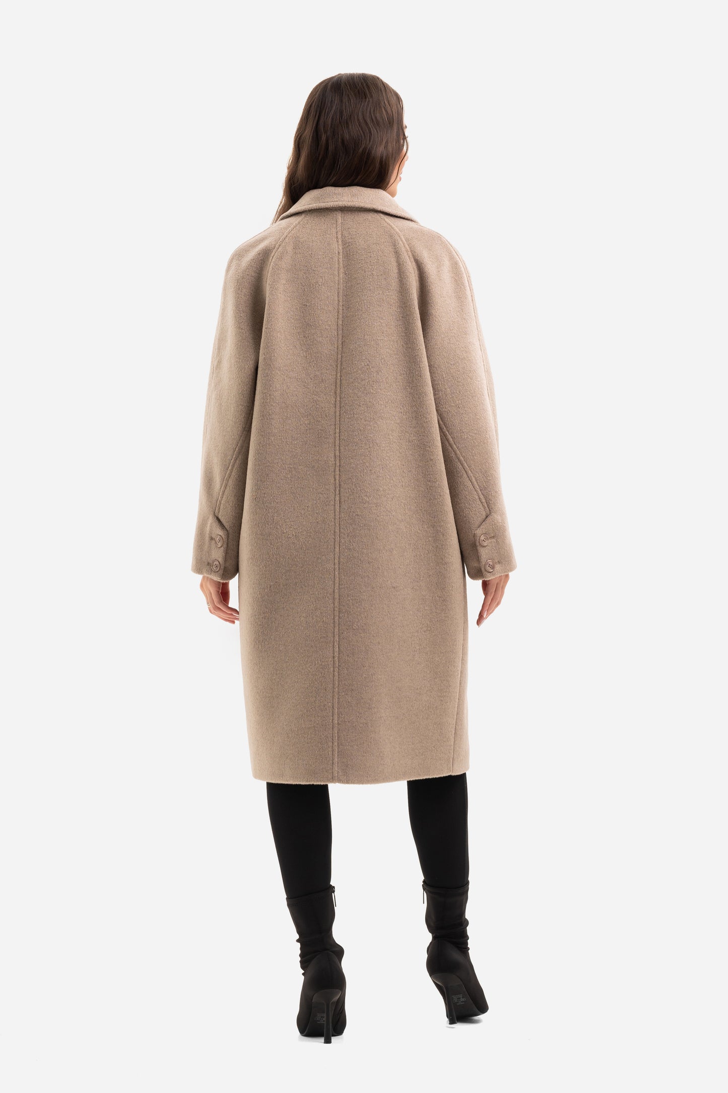 Women's warm textured coat