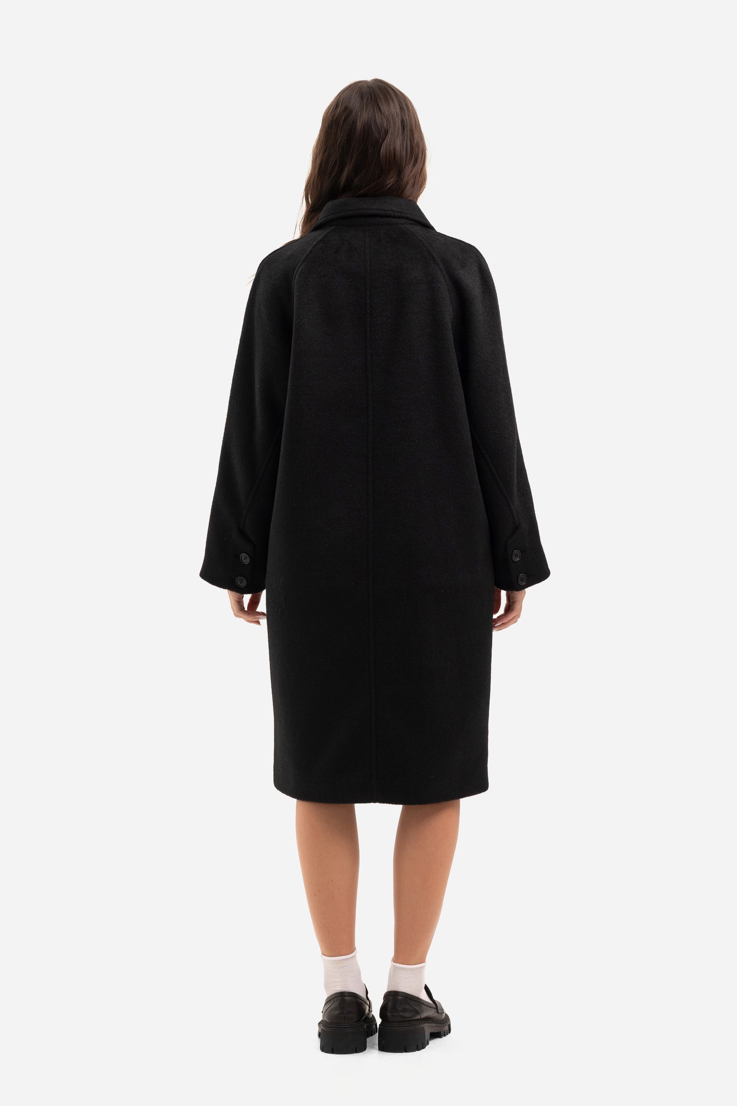 Women's warm textured coat
