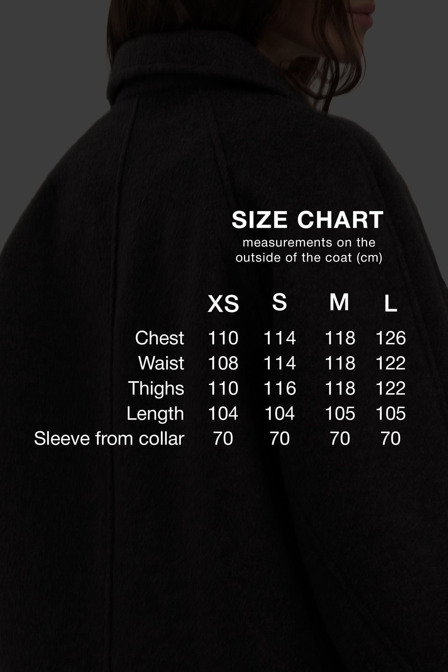 Women's warm textured coat