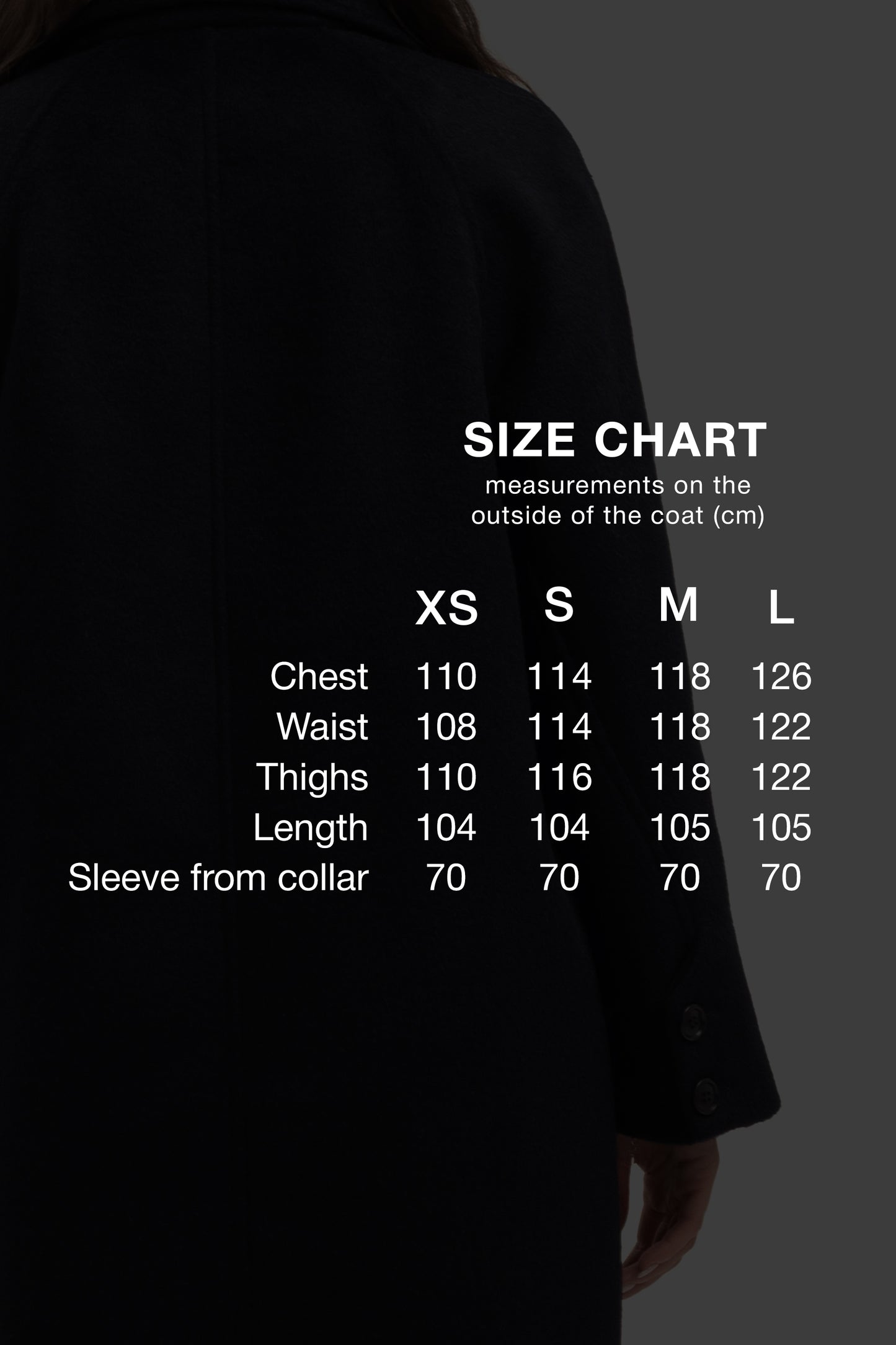 Women's warm textured coat