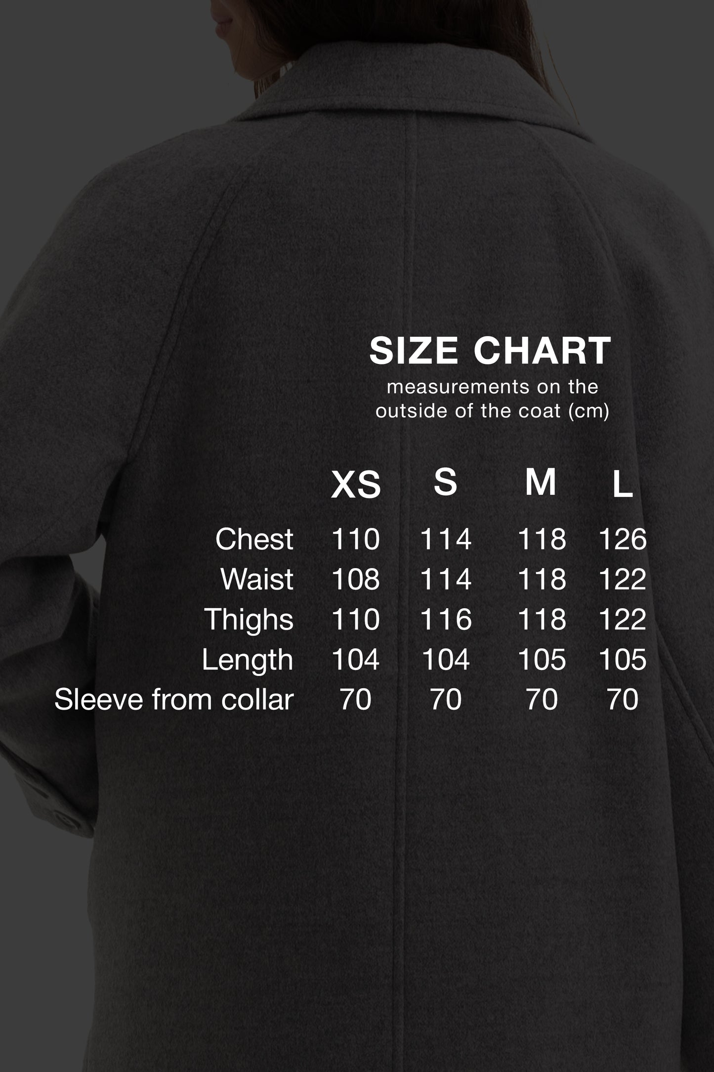 Women's warm textured coat